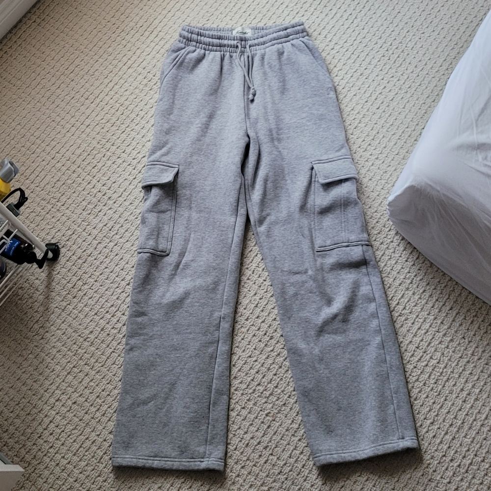 KUWALLA TEE Wide Leg Cargo Sweatpant